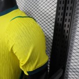 2026 Brazil Home Player Version Soccer Jersey