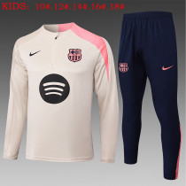 25-26 BAR High Quality Kids Half Pull Tracksuit