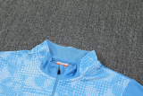 25-26 Man City High Quality Half Pull Tracksuit