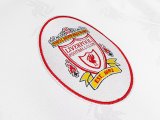 1996-1997 LIV Away Retro White Soccer Jersey