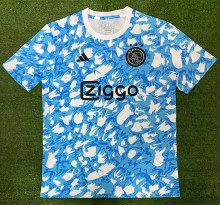 2023 Aja× Blue White Training shirts