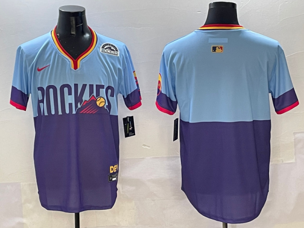 2025 MLB Colorado Rockies New Pattern Jersey