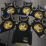 21-22 Warriors DURANT #35 Black City Edition Top Quality Hot Pressing NBA Jersey