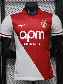 26-27 Monaco Home Player Version Soccer Jersey
