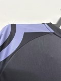 2016-2017 RMA Away Black Long sleeves Retro Soccer Jersey