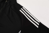 2025 AD Black Jacket Tracksuit
