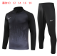 2024 NK Black Kids Half Pull Tracksuit