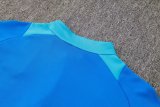 2024 AD Blue Half Pull Tracksuit