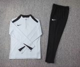 2024 NK Gray Half Pull Tracksuit 