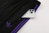 2024 AD Black Jacket Tracksuit