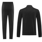 2024 AD Black Jacket Tracksuit