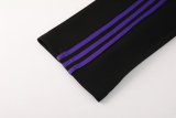 2024 AD Black Jacket Tracksuit