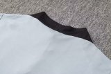 2024 NK Gray Half Pull Tracksuit 