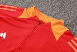 2024 AD Red Half Pull Tracksuit