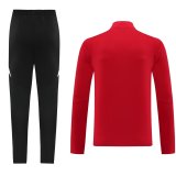 2024 AD Red Half Pull Tracksuit 