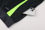 2024 AD Black Jacket Tracksuit