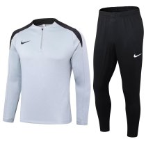2024 NK Gray Half Pull Tracksuit 
