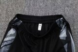 2024 AD Black Half Pull Tracksuit