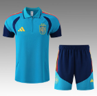 26-27 Spain High Quality PoLo Training Short Suit(With 2 Star)*两颗星 26-27 Spain High Quality PoLo Training Short Suit(With 2 Star)*两颗星