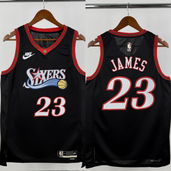 26-27 76ERS Top Quality Hot Pressing NBA Jersey