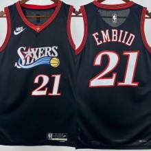 26-27 76ERS BLAZERS Top Quality Hot Pressing NBA Jersey