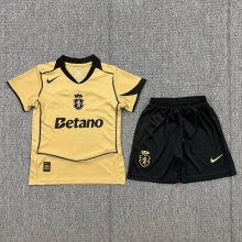 26-27 Sporting Lisbon Away Kids Soccer Jersey