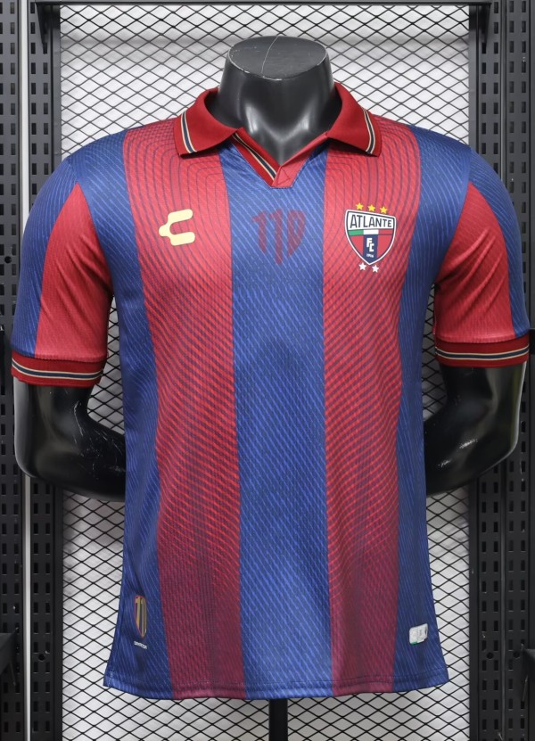 26-27 Atlante FC Home Player Version Soccer Jersey