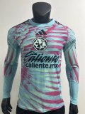 26-27 Club America GoalKeeper Long Sleeve Player Version Soccer Jersey*长袖球员