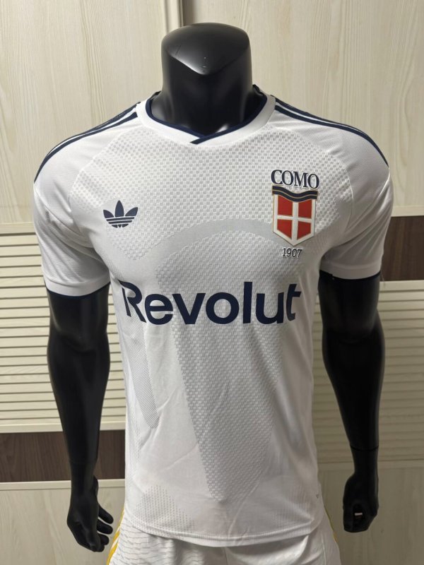 26-27 Como Away Player Version Soccer Jersey