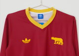 26-27 Roma 100th Anniversary Long Sleeve Fans Soccer Jersey (长袖)
