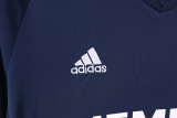 2005-2006 RMA Away Long Sleeve Retro Soccer Jersey