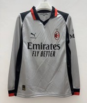 26-27 ACM Gray Long Sleeve Fans Soccer Jersey (长袖)