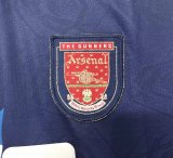 1995-1996 ARS Away Blue Long Sleeve Retro Soccer Jersey