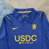 26-27 CHE Home Long Sleeve Fans Soccer Jersey (长袖)*带广告