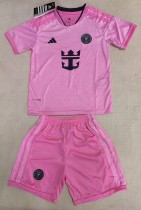 26-27 Inter Miami Home Kids Soccer Jersey