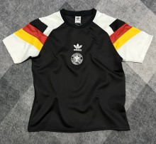 2026 Germany Black Short sleeves Loose And Thickened Hoody