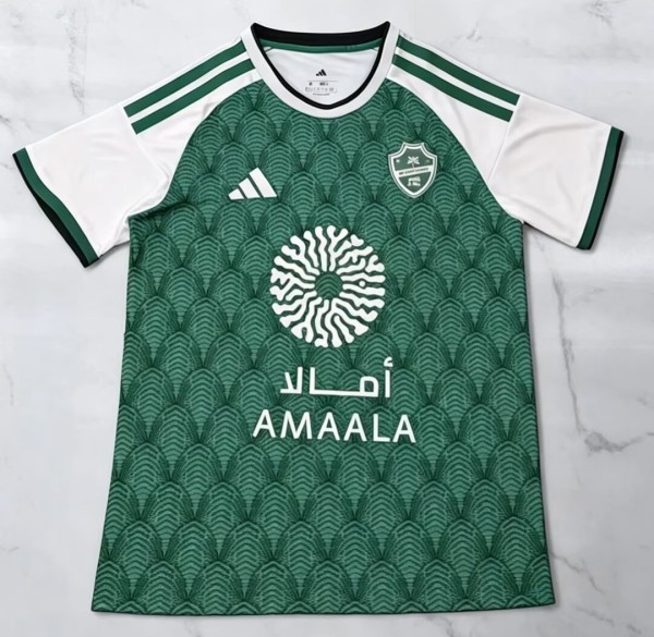 26-27 Al-Ahli Saudi Home Fans Soccer Jersey