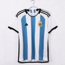2022 Argentina Home Fans Two Star Version Soccer Jersey（2颗星）