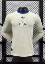 26-27 Club America Yellow 110th Anniversary Edition Long Sleeve Player Version Soccer Jersey*长袖球员