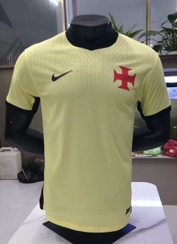 26-27 Vasco da Third Player Version Soccer Jersey