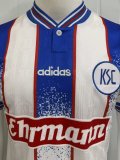 1996-1998 Karlsruher SC Home Retro Soccer Jersey