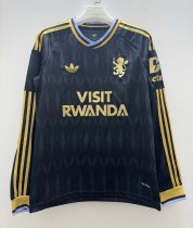 26-27 Aston Villa Away Long Sleeve Fans Soccer Jersey (长袖)