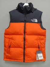 2026 TNF Orange New Pattern Vest Cotton Jacket