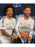 2013-2014 RMA Home Player Version Retro Soccer Jersey*球员