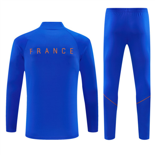 26/27 France kids training suit blue