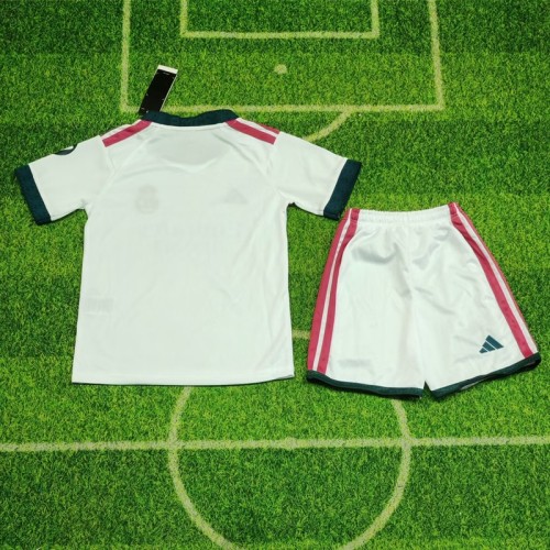26/27 Real Madrid home kids kit