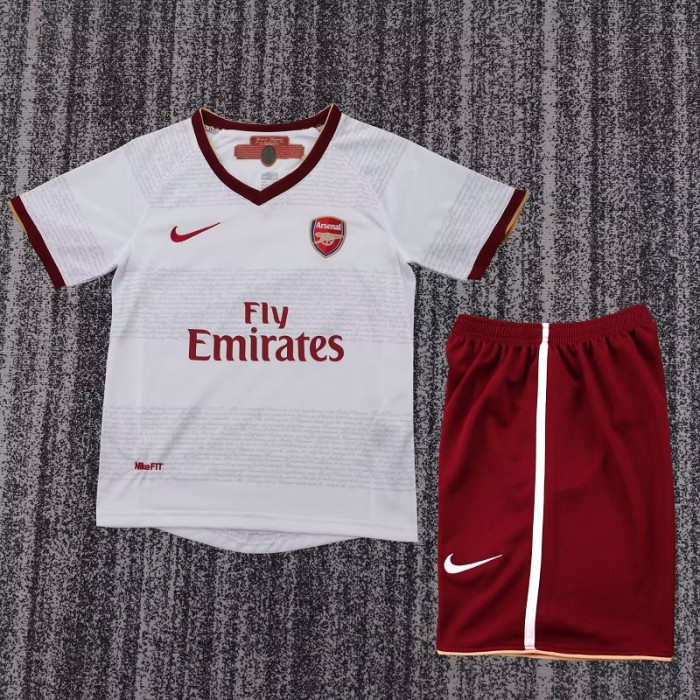 Retro 07/08 Arsenal Away kids kit