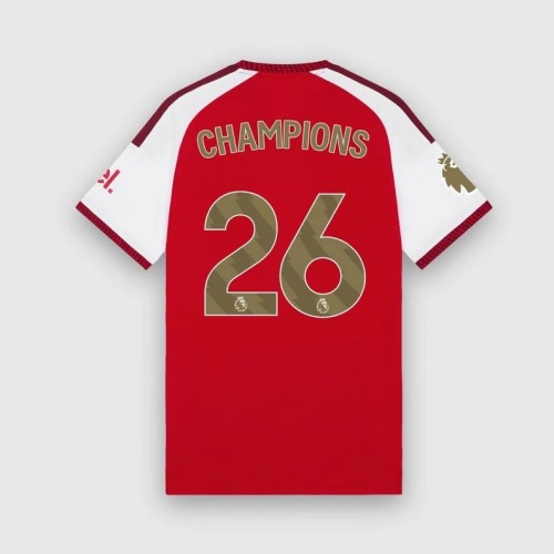 26/27 Arsenal Premier League Champions Home Shirt