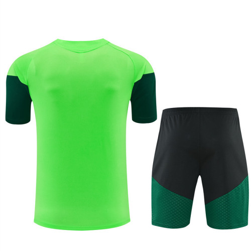 26/27 Mexico kids short -sleeved training suit green
