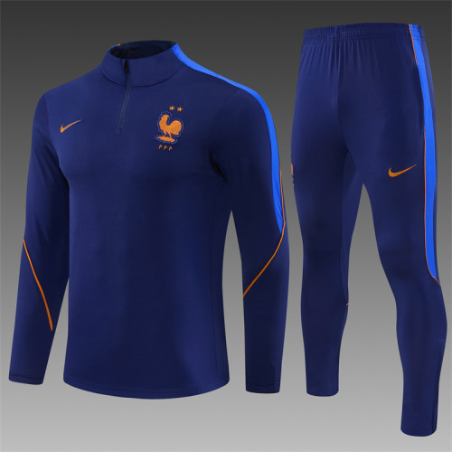 26/27 France training Adult suit Royal Blue
